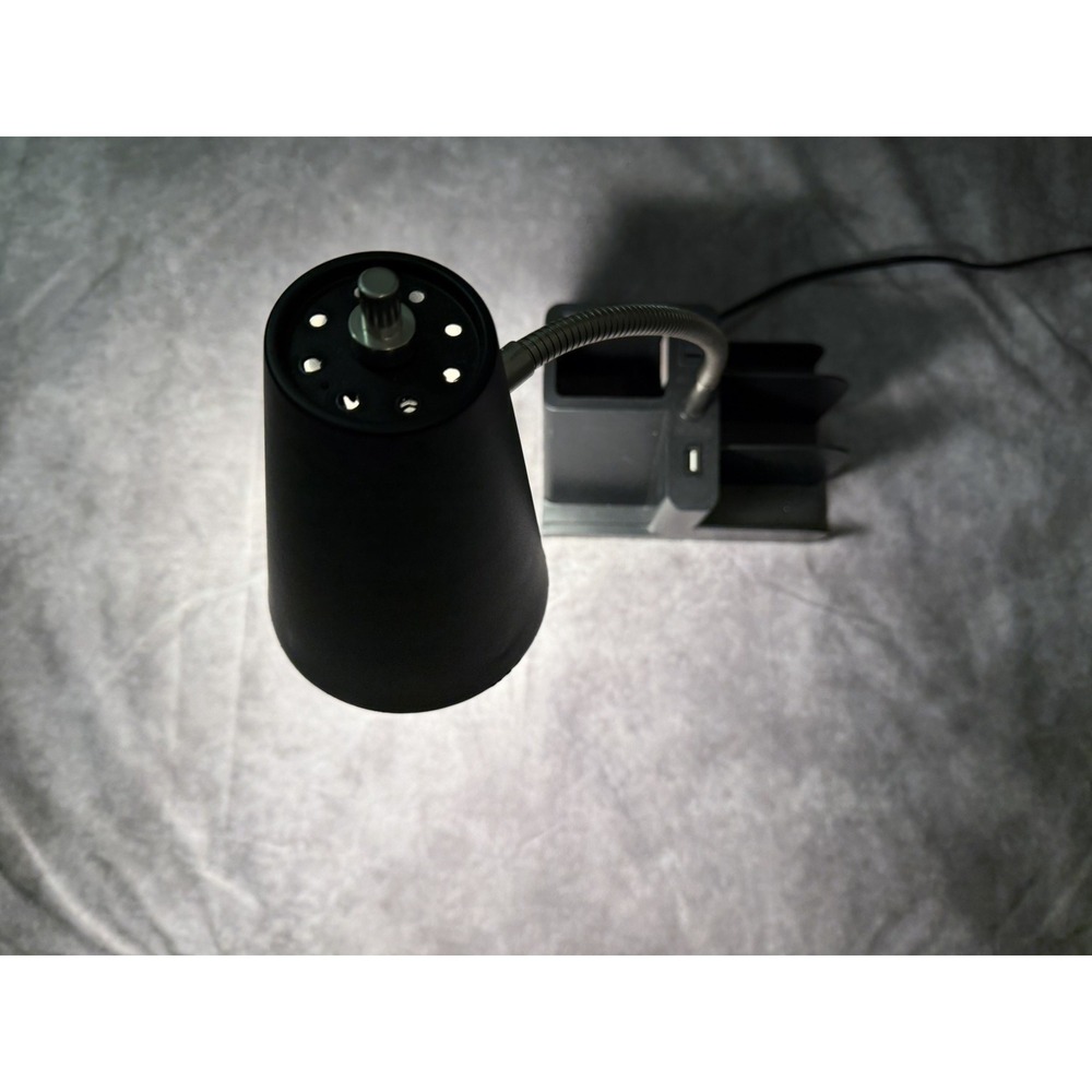 Room Essentials Black Indoor Wall Sconce Adjustable Gooseneck Reading Light